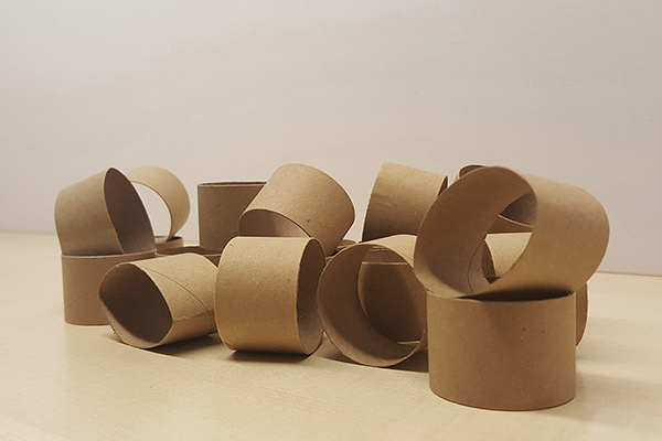 Füllmaterial aus Papierhülsen für Pakete, Verpackungen, sicheren Versand, Postermaterial - Bild 6 Füllmaterial